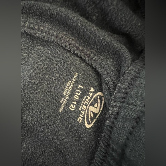 Classic Dark Gray Fleece Jogger Pants - Picture 3 of 3